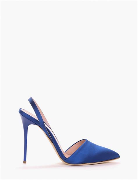 chanel scarpe blu tacco 10|Albano Décolleté .